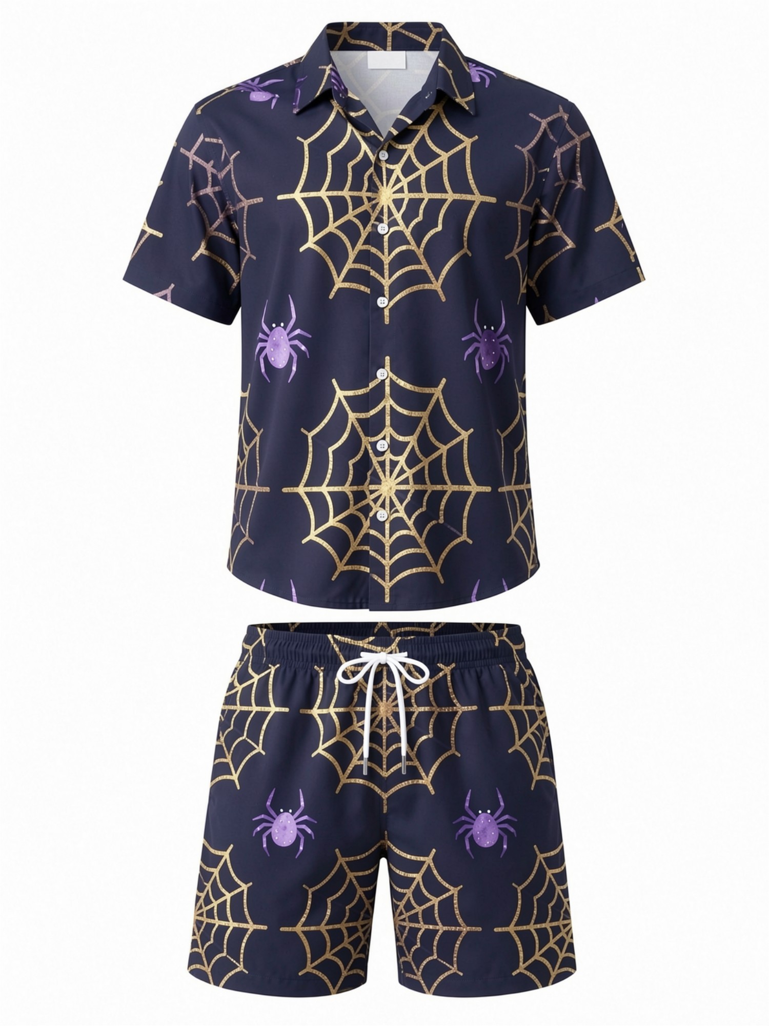 ชุดเสื้อโปโลแขนสั้นและกางเกงขา - Resort Shirt Floral บทวิจารณ์และราคา