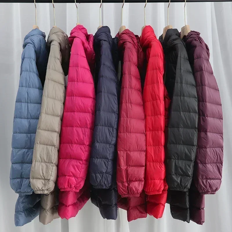 แจ็กเก็ตขนเป็ดยาวเข้ารูปแบบเกา - Packable Hat Nylon บทวิจารณ์และราคา