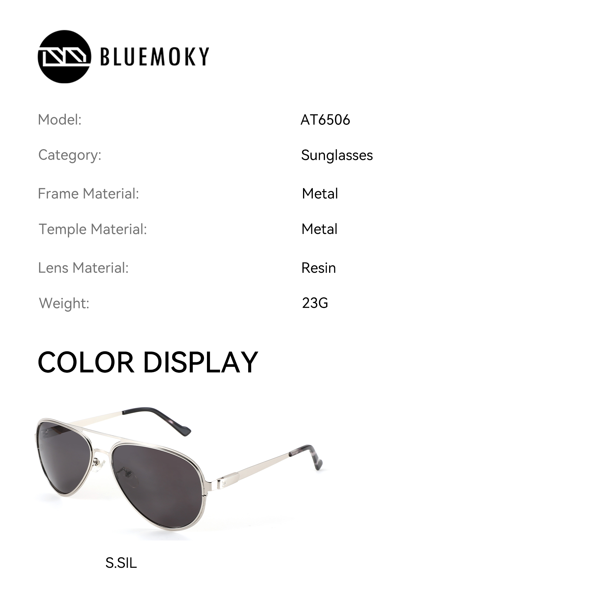 แว่นกันแดดทรงนักบินโลหะคุณภาพส - Sunglasses Aviator Polarized บทวิจารณ์และราคา