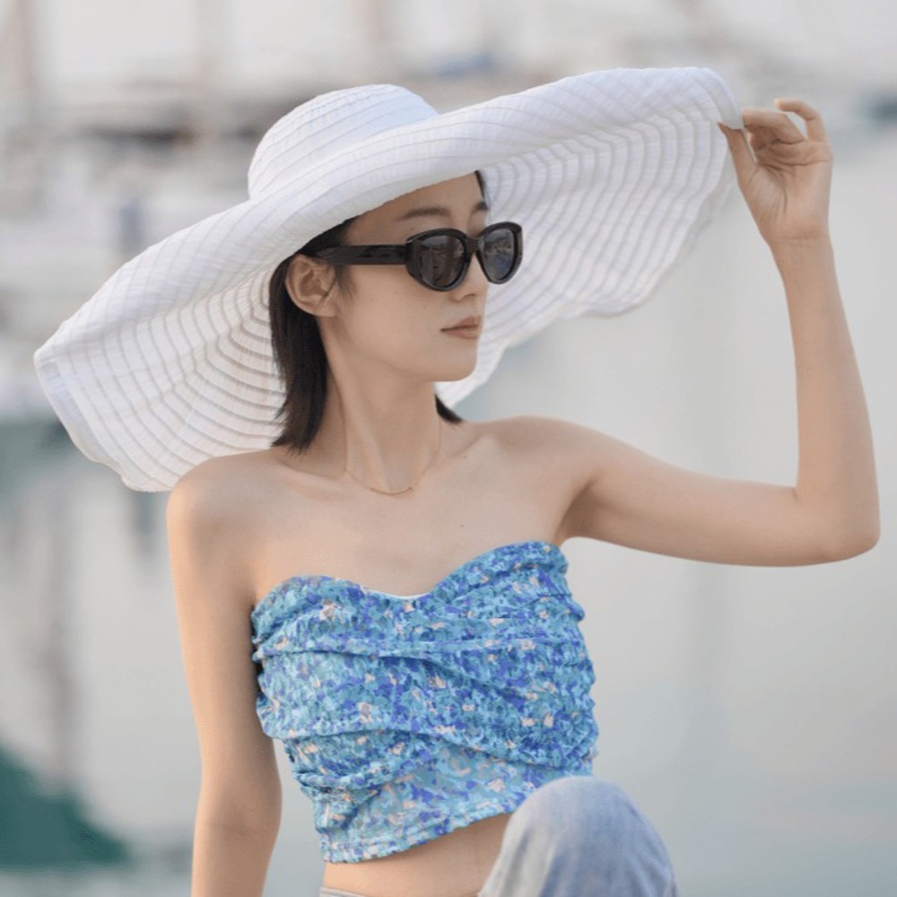 หมวกปีกกว้างพับได้ ปรับรูปทรงไ - Packable Hat Nylon บทวิจารณ์และราคา