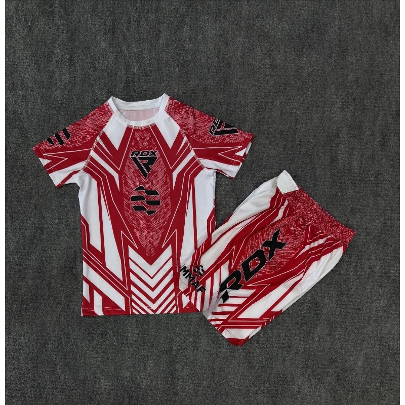 ชุดเสื้อยืดออกกำลังกาย RDX MMA - Shirt Camp Collar บทวิจารณ์และราคา