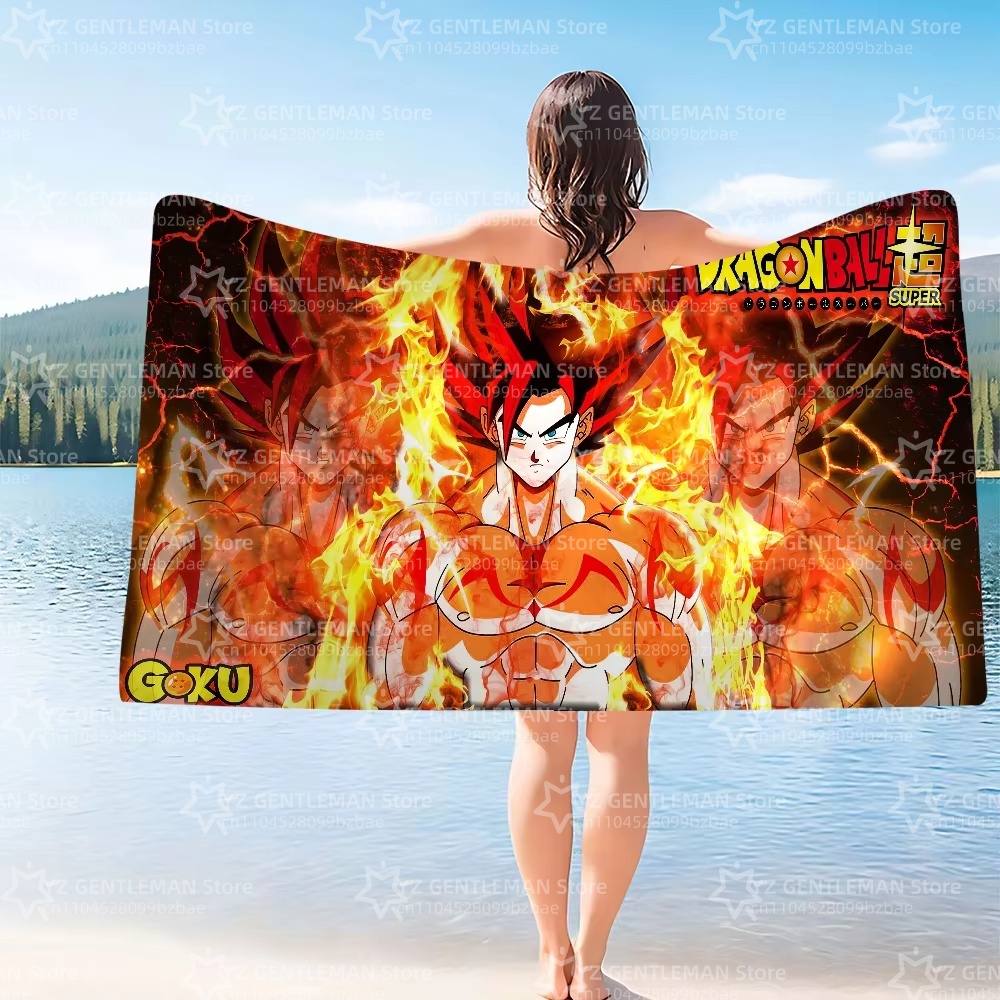 ผ้าขนหนูชายหาด ดราก้อนบอล สำหร - Beach Towel Large บทวิจารณ์และราคา