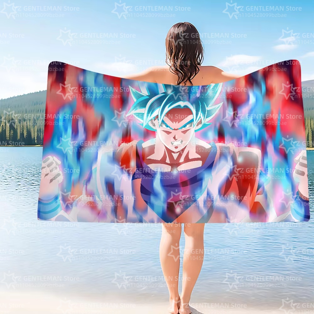 ผ้าขนหนูชายหาด ดราก้อนบอล สำหร - Beach Towel Large บทวิจารณ์และราคา